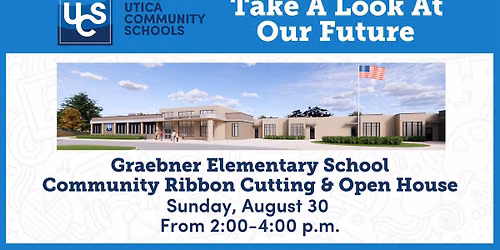 Graebner Elementary Ribbon Cutting\/Open House