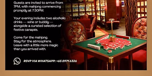 A Diwali Mahjong Soir\u00e9e