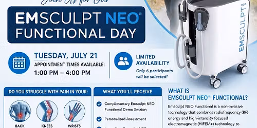 EmSculpt Neo Functional Day
