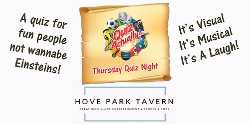 The Hove Park Tavern Quiz