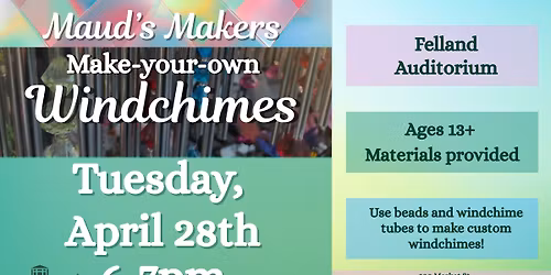 Maud's Makers: Wind Chimes