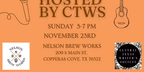 Open Mic at Nelson Brew Works in Copperas Cove
