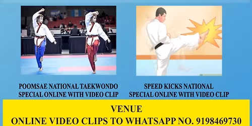Open online National Taekwondo Championships 2026.