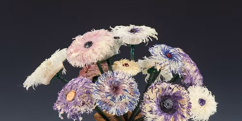 May Meeting - Turning flowers by Danielle Barber