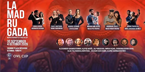 La Madrugada Tango Marathon&Festival&Cup 2026 Istanbul Turkiye