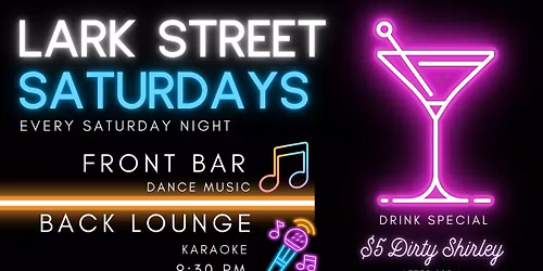 Saturday Nights with Lark Street Tavern