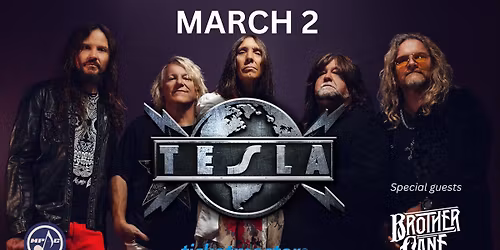 Tesla with Brother Cane