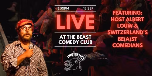 Live at the Beast – Our Monthly Free Comedy Showcase