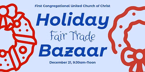 Holiday Fair Trade Bazaar