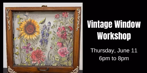 DIY Workshop - Vintage Window