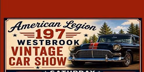American Legion Post 197 Westbrook Vintage Car Show