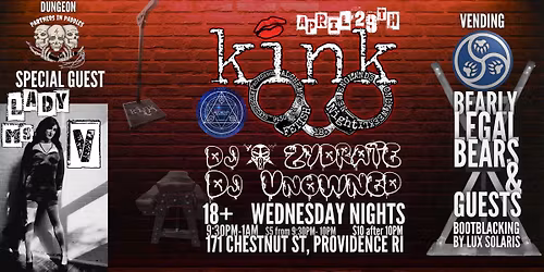KiNK Presents: Special Guest Top Lady Ms. V!