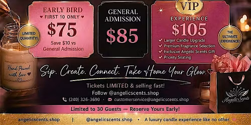 Angelic Candle Bar Experience