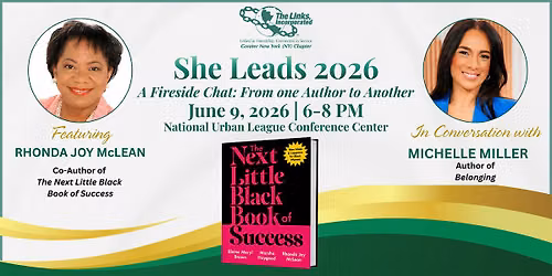 She Leads 2026: A Fireside Chat with Rhonda Joy McLean and Racquel Oden