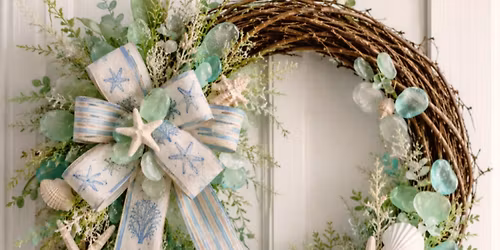 Coastal grapevine wreath workshop 