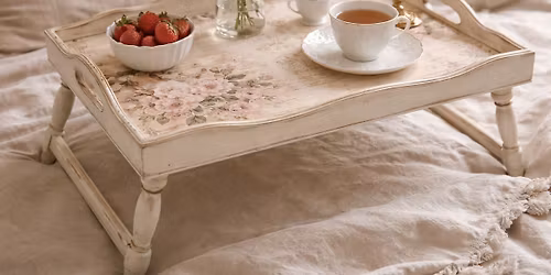 Decoupage Breakfast Tray