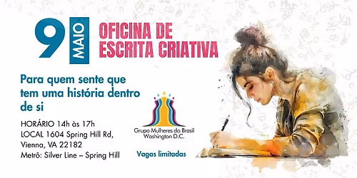 Oficina de Escrita Criativa: Como descobrir o que quero escrever