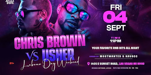 Chris Brown vs Usher Night ( Labour Day Weekend )