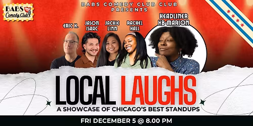 LOCAL LAUGHS STANDUP SHOWCASE