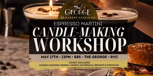 Espresso Martini Candle-Making Brunch Experience | Rockville Centre