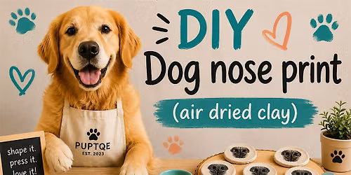 DIY Dog nose (air dried clay) - PupPass+ Members Only