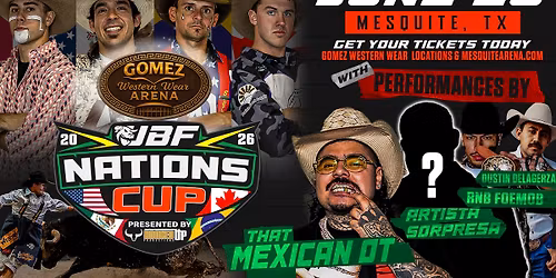 2026 JBF Nations Cup, featuring That Mexican OT
