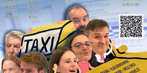 Taal & Kunst Kortrijk speelt 'Taxi Taxi Online'