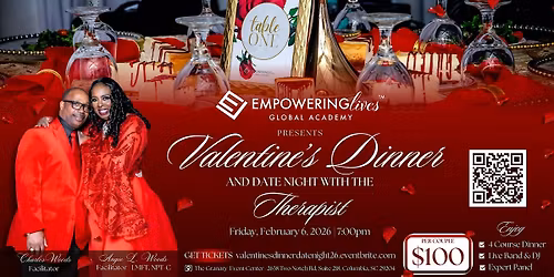 ER: Valentine's Dinner & Date Night with The Therapist!