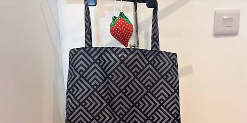 Make a Strawberry Tote Bag