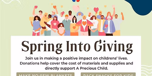 Spring Into Giving @ VTX LoDo: A Volunteer Event with A Precious Child