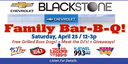 One Putt Family BBQ at Blackstone Chevrolet's Mega Used Used Car Center