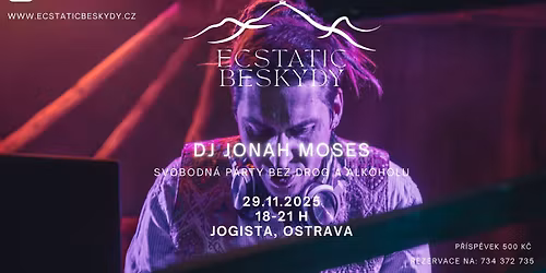 ECSTATIC BESKYDY | DJ JONAH MOSES | Ostrava