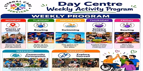 Day Centre Weekly Activity Program 