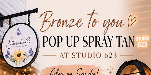 Pop Up Spray Tan event
