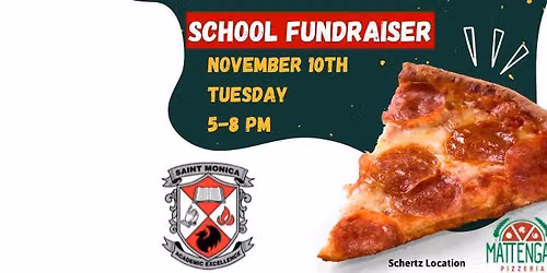 St. Monica Catholic School Spirit Night \ud83c\udf55