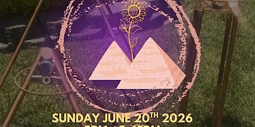 Pyramid\u2019s In The Park: Sonic Frequency Circle