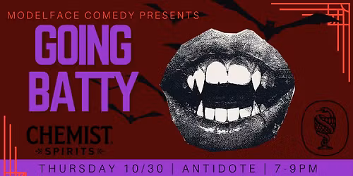 Going Batty, Spooktacular Rooftop Comedy at Antidote