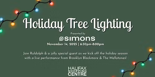 Halifax Shopping Centre Holiday Tree Lighting