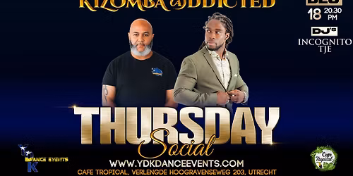 Thursday Social with DJ Tje & DJ Incognito