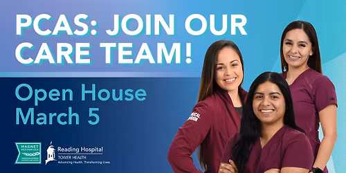 Join Our Team! PCA Open House at Reading Hospital