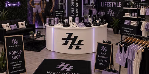 High Horse Fitness Pop-up event
