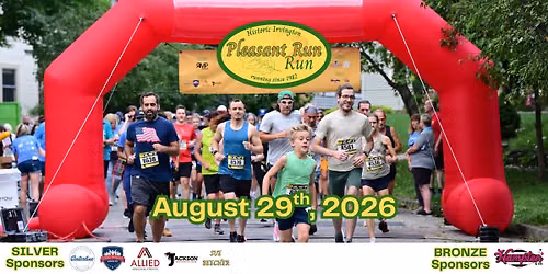 Pleasant Run Run 8-mile run, 5-mile run, and 5k run\/walk