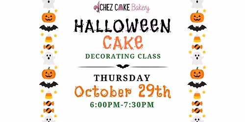 Halloween Cake Decorating Class