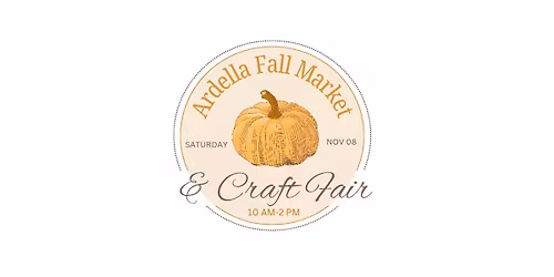 Ardella Fall Market & Craft Fair