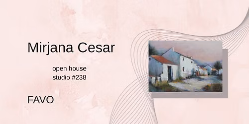 Mirjana Cesar's Art Studio Open House