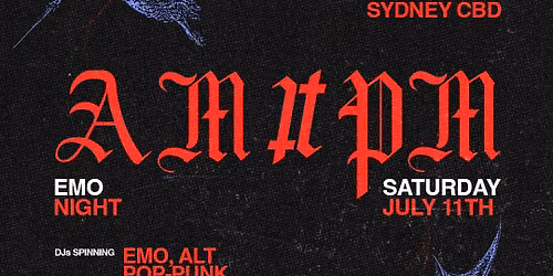 unholy playhouse: am\/\/pm emo night