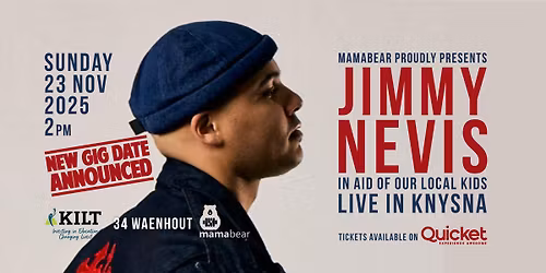 Jimmy Nevis LIVE in Knysna