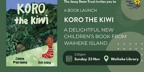 Koro The Kiwi - Book Launch 