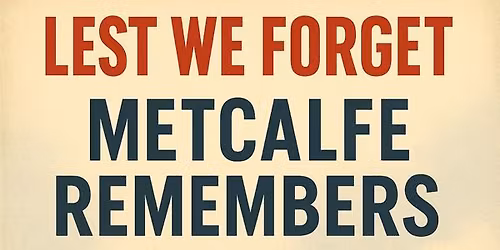 Metcalfe Remembrance Day