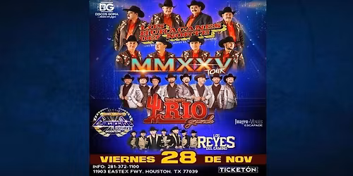 LOS HURACANES DEL NORTE, CONJUNTO RIO GRANDE & MAS